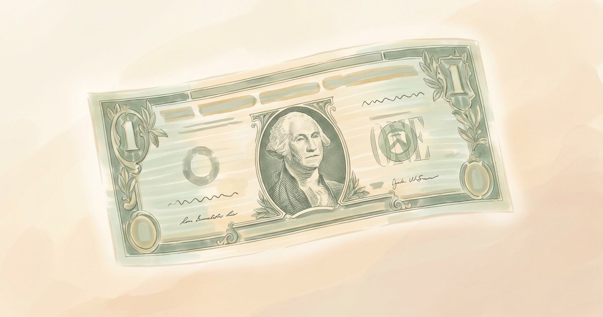 Dollar Bill Portrait