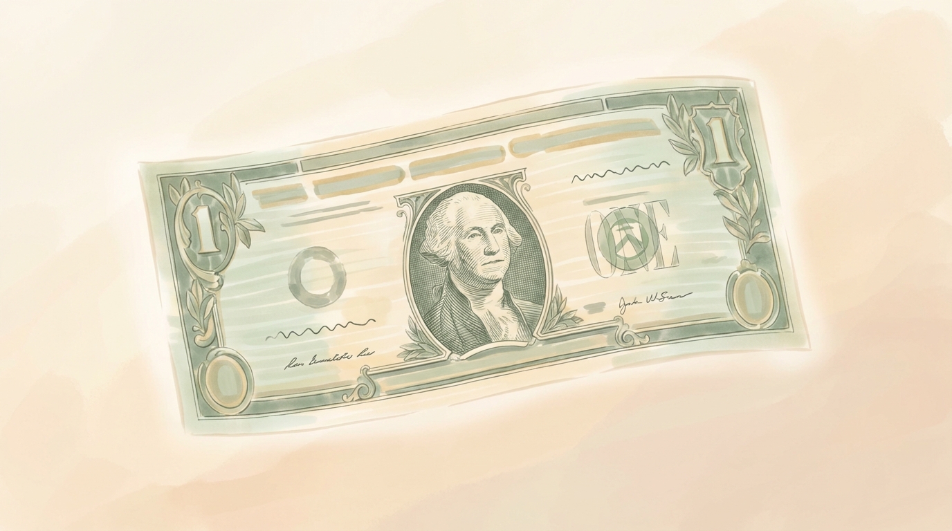 Dollar Bill Portrait